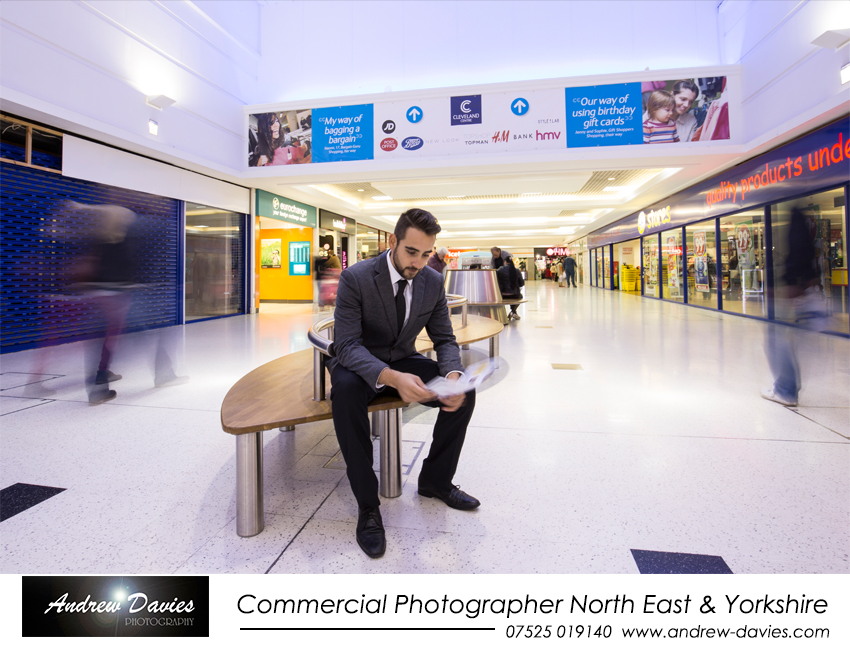 Commercial Photographer Teeeside new Cleveland Centre Brochures
