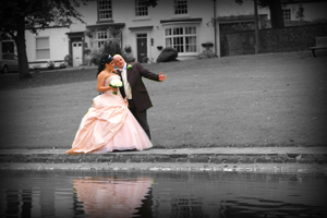 colour splash or selective colour photos from recent weddings by andrew davies north east and north yorkshire wedding photographer