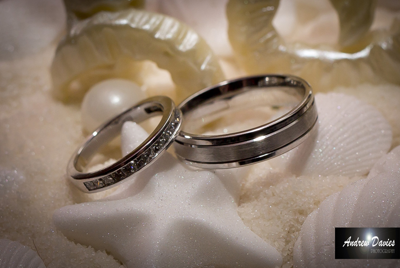 wedding ring detail photograph