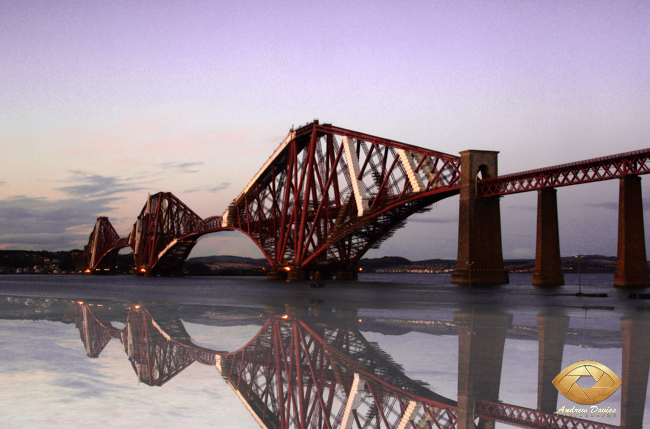 Forth rail bridge Edinburgh Scotland print