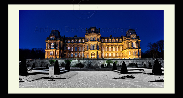 bowes museum snow winter