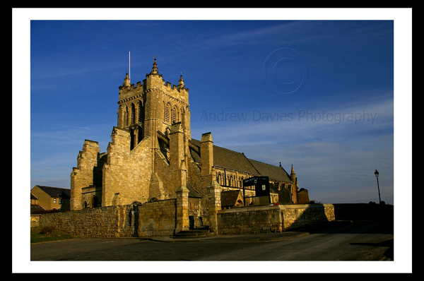 Hartlepool Headland Church north east landscape photo print