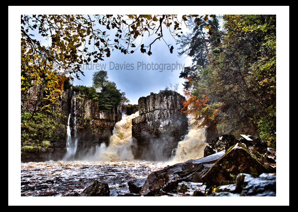  High Force Falls Yorkshire Landscape Print Photo