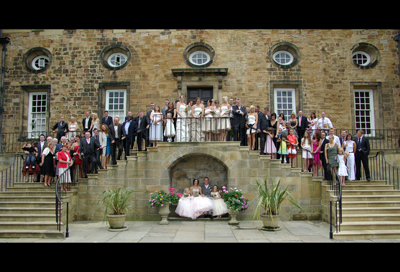 lumley castle wedding venue photos