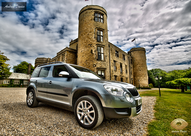 suv car photography castle hall north east teesside