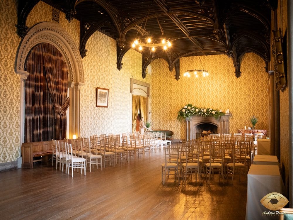 brancepeth castle wedding photo durham