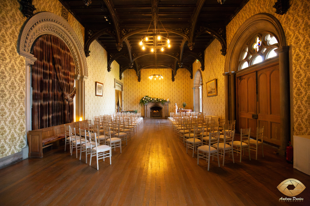 brancepeth castle wedding photo durham