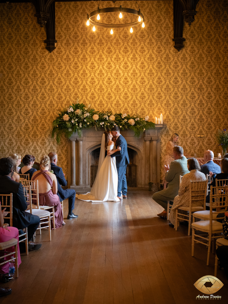 brancepeth castle wedding photo durham