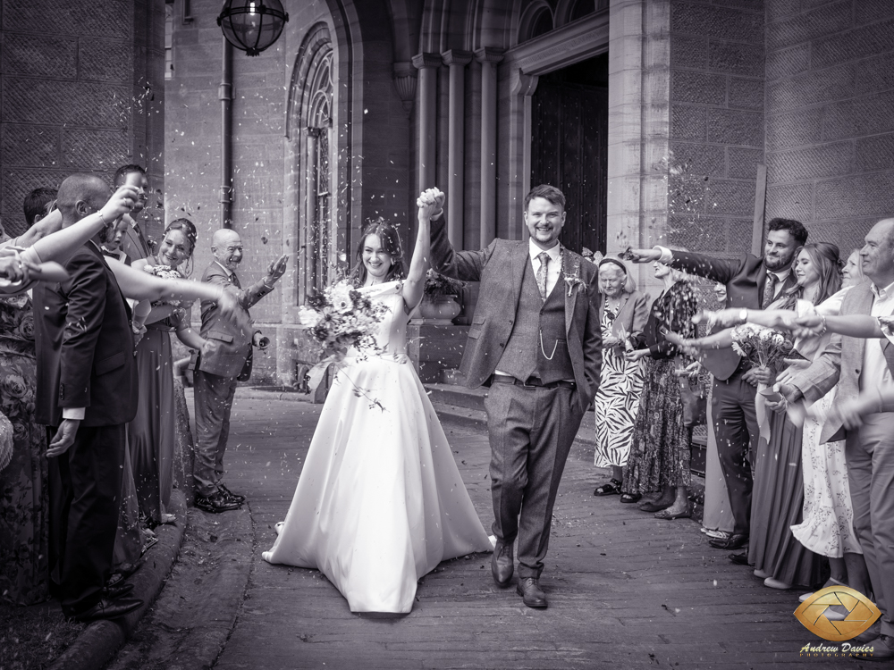 brancepeth castle wedding photo durham