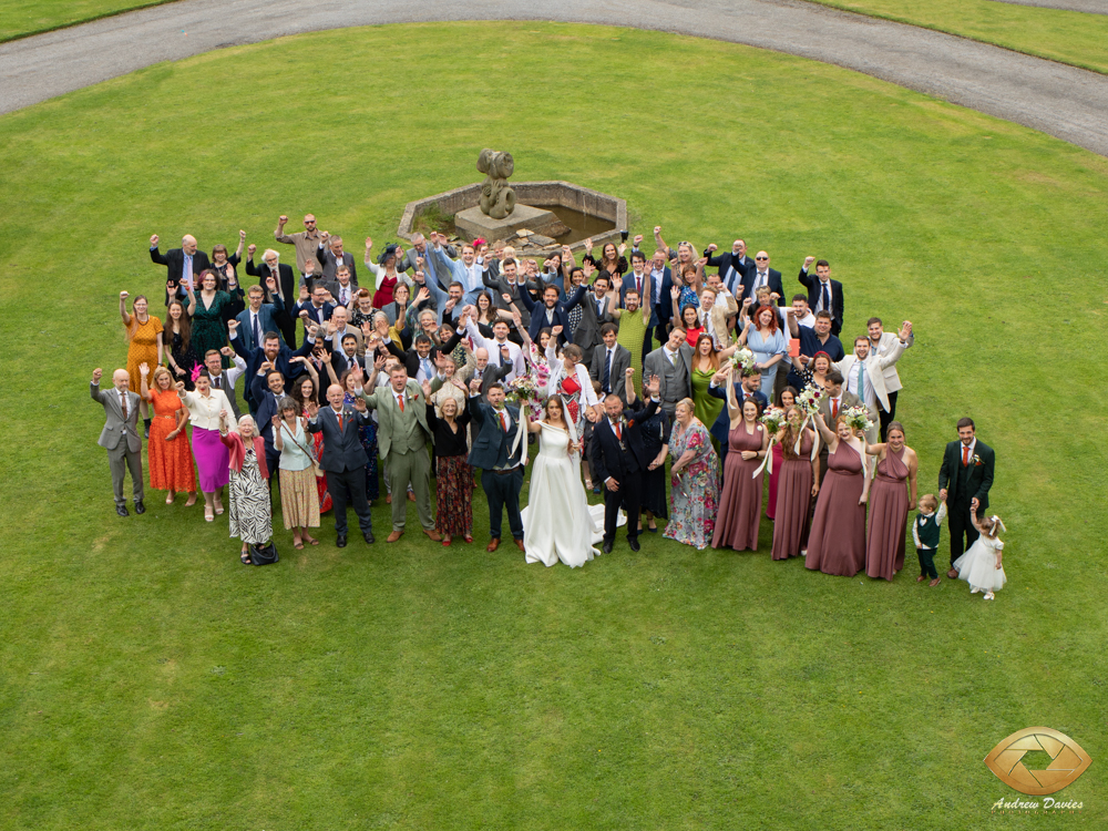 brancepeth castle wedding photo durham