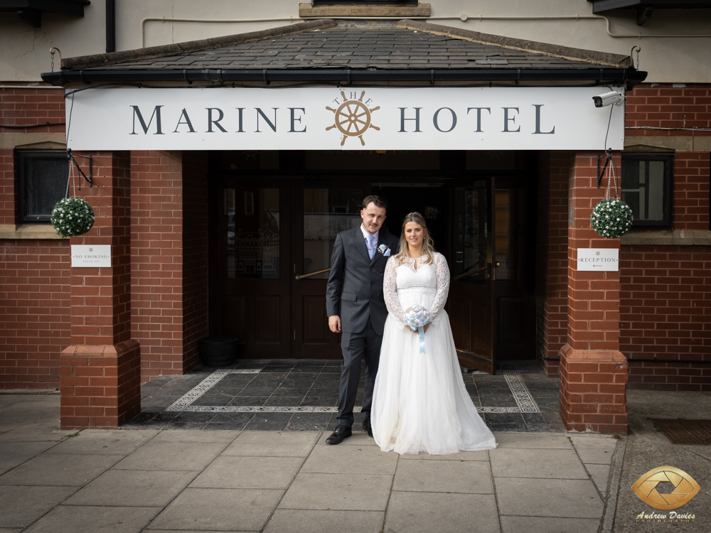 the Marine Hotel Seaton Carew Hartlepool Wedding Venue Photographer Photos