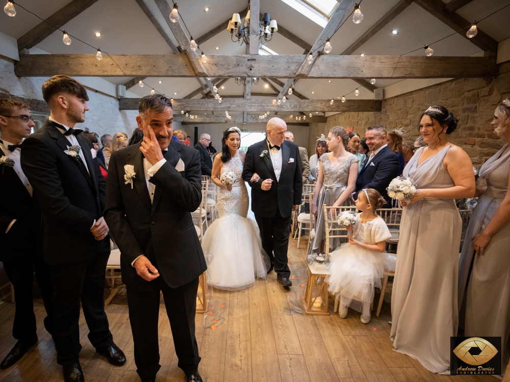 The Parlour at Blagdon country estate rustic wedding venue in the North East of England