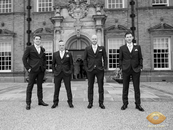 acklam hall wedding photo grand frontage