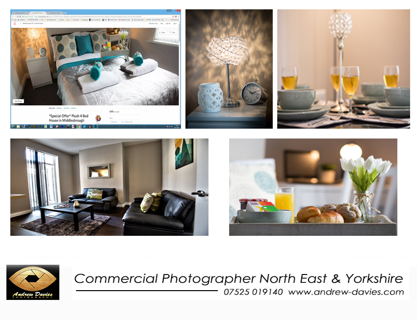 airbnb property photography teesside