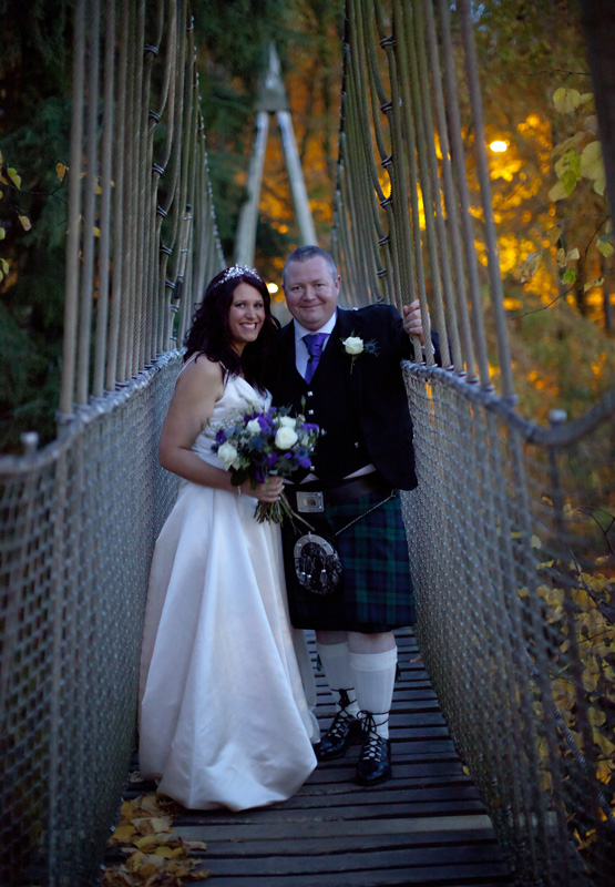 Alnwick Treehouse Wedding Photographer Northumberland