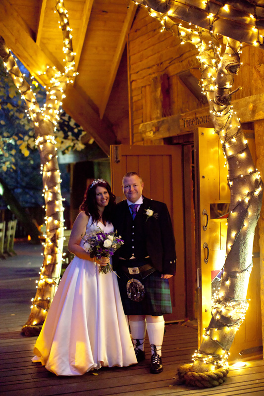 Alnwick Treehouse Wedding Photographer Northumberland