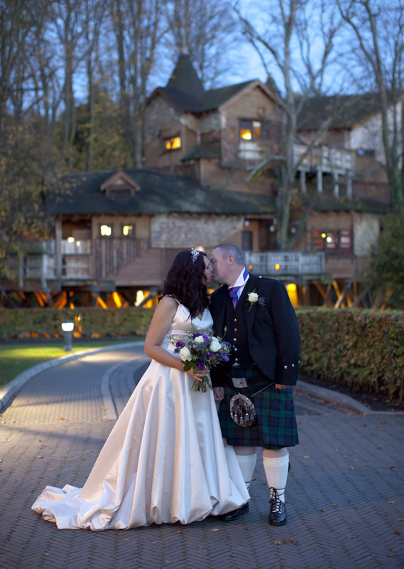 Alnwick Treehouse Wedding Photographer Northumberland