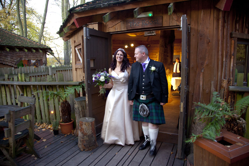 Alnwick Treehouse Wedding Photographer Northumberland