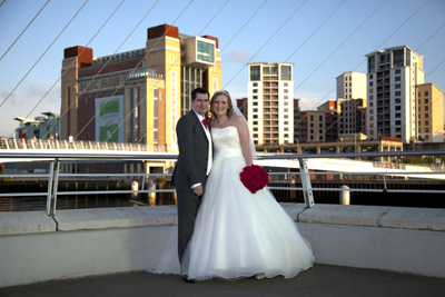 the baltic gateshead wedding photo by andrew davies