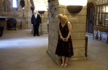 bamburgh castle wedding photo