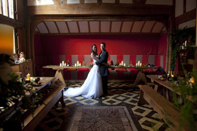 barley hall york wedding photo