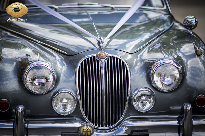 vintage wedding car photography teesside north east middlesbrough jaguar