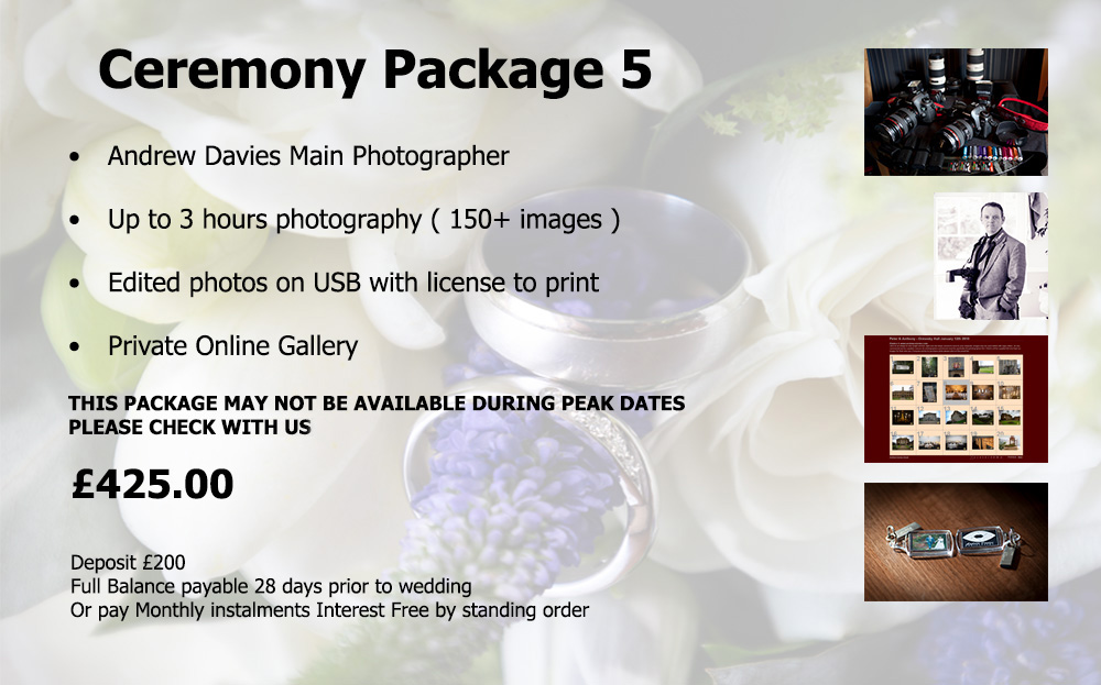 short wedding photography pacakge 425 North east uk teesside middlebrough newcastle york carlisle