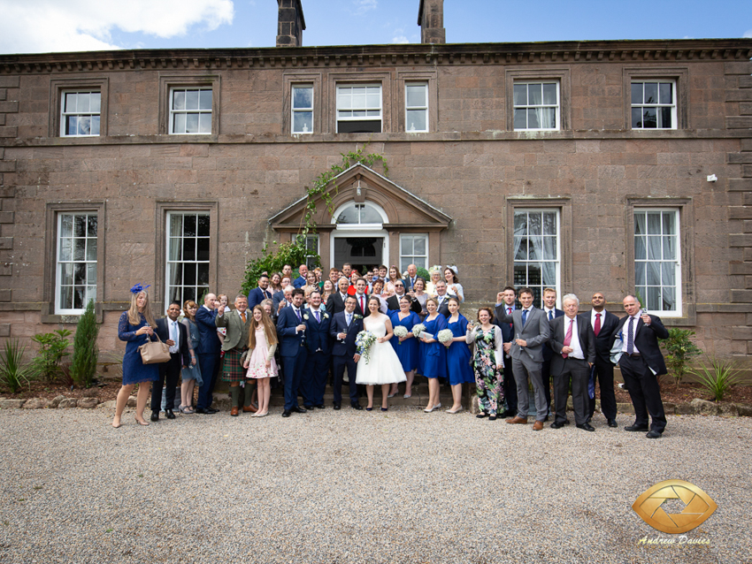 wedding photos charlton hall northumberland 