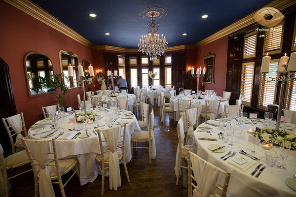 cleveland tontine wedding photographer wedding breakfast room