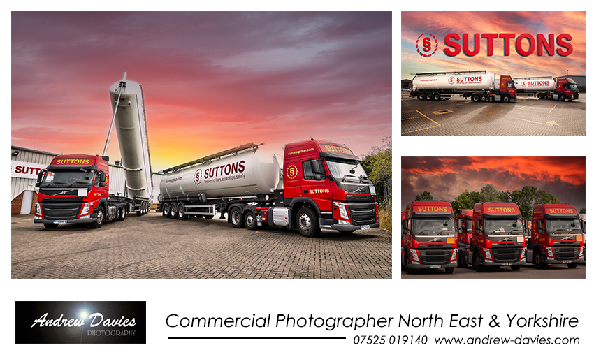 haulage tanker truck transport commercial photographer
