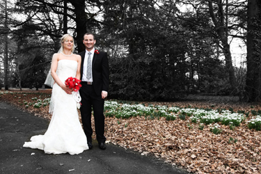 wedding photo crathorne hall