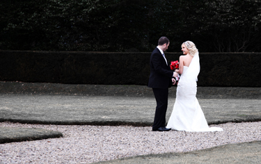 wedding photo crathorne hall