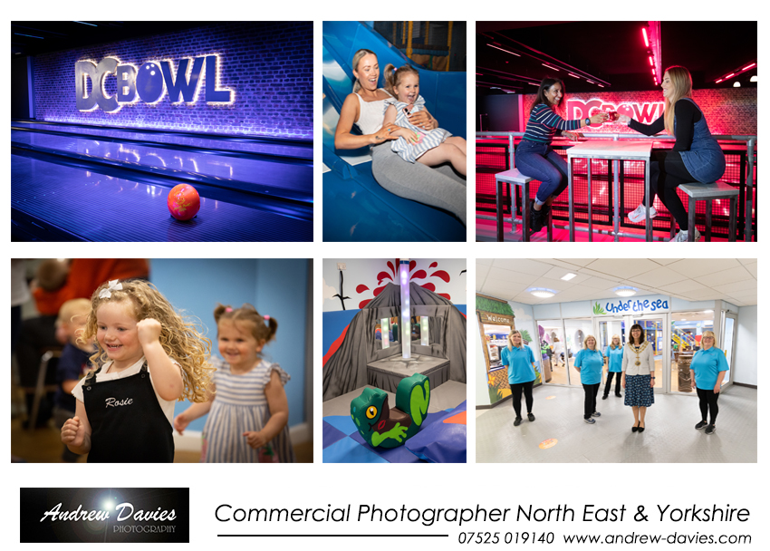 dolphin centre soft play dc bowl commercial photography photographer darlington