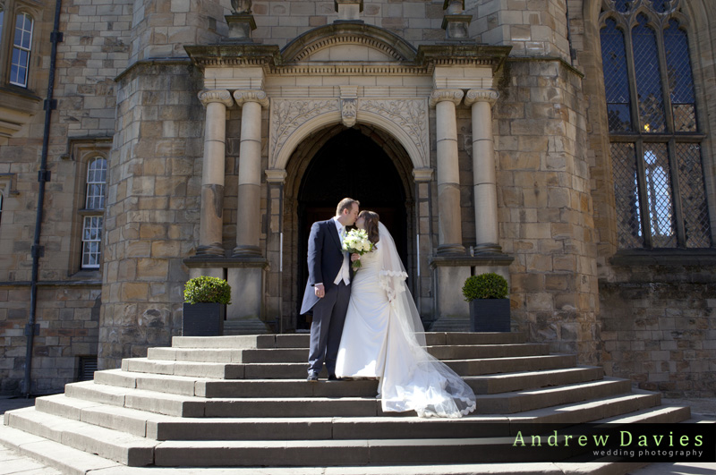 wedding photos durham castle by north east wedding photographer andrew davies