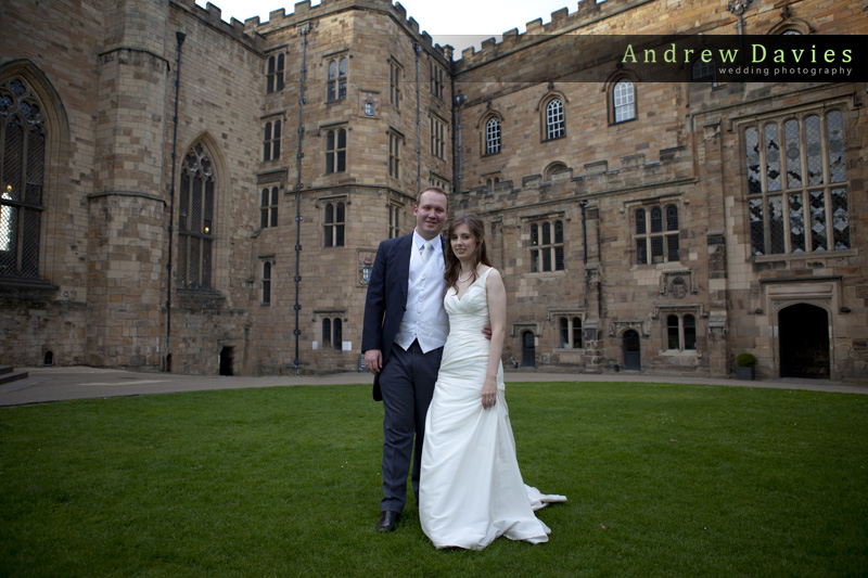 wedding photos durham castle by north east wedding photographer andrew davies