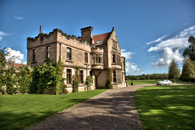 ellingham hall wedding northumberland photograph by andrew davies