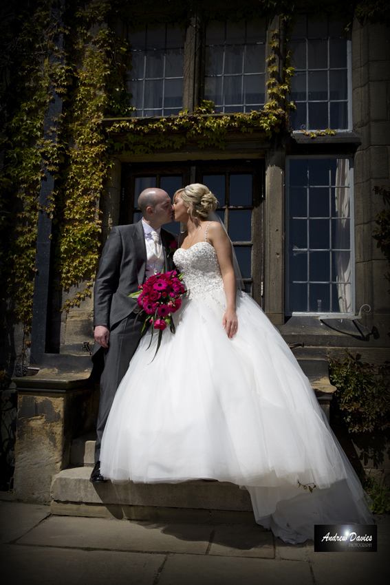 gisborough hall wedding photos jacobean backdrop