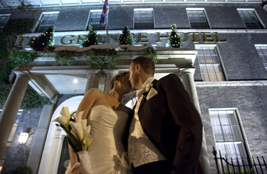 grange hotel york wedding photo