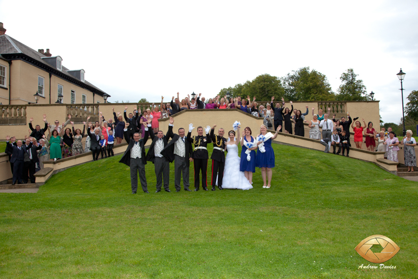 hardwick hall wedding photographs photos 