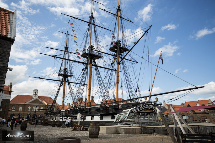 HMS Trincomalee Hartlepool Wedding Photographer