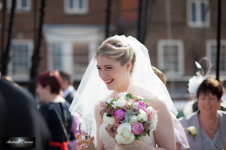 HMS Trincomalee Hartlepool Wedding Photographer