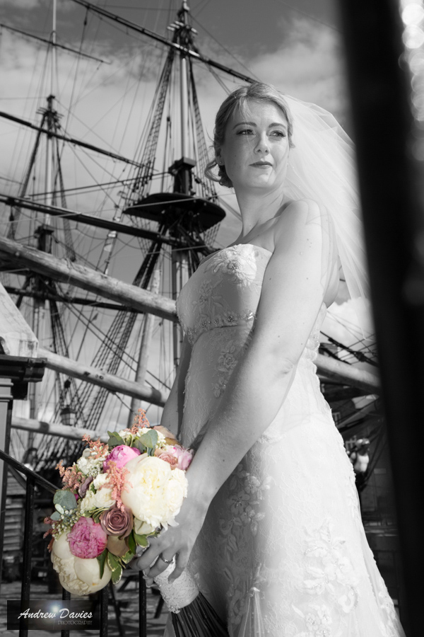 HMS Trincomalee Hartlepool Wedding Photographer