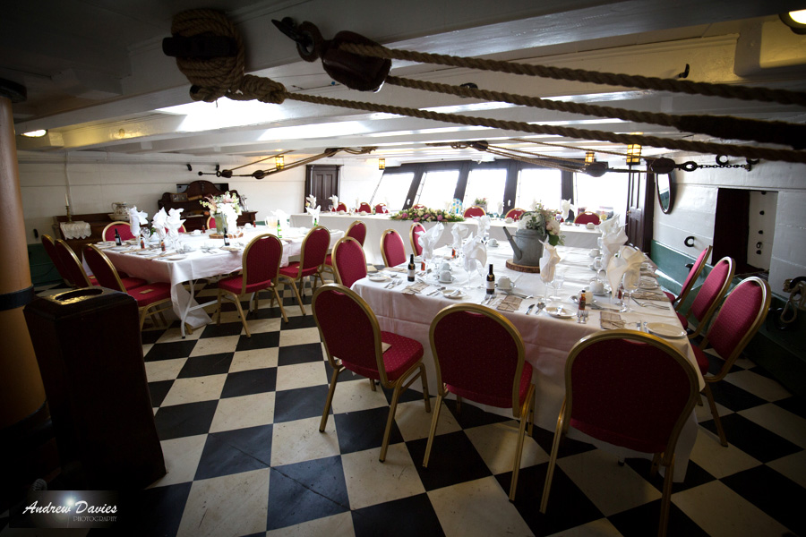 HMS Trincomalee Hartlepool Wedding Photographer