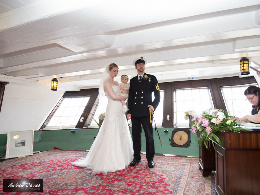 HMS Trincomalee Hartlepool Wedding Photographer
