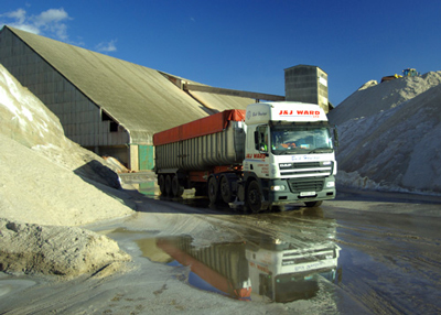 Advertising shot for local haulage company