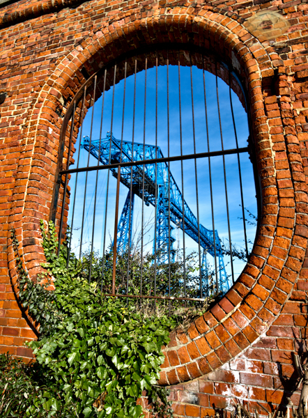 Middlesbrough Transporter Vulcan Street Wall photo print