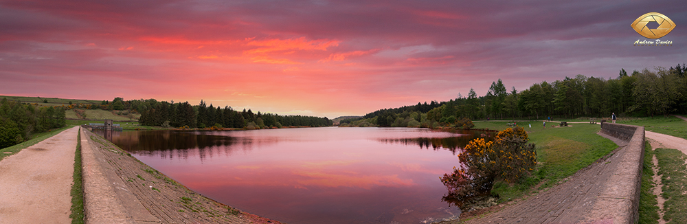 Cod Beck Reservoir , North Yorkshire near Swainby and Sheep Wash