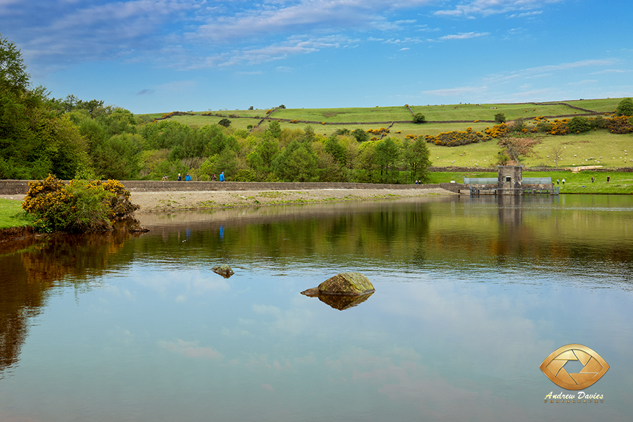 Cod Beck Reservoir - Daytime photo North Yorkshire