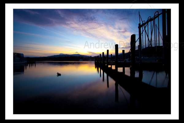 lake district photo print derwent water