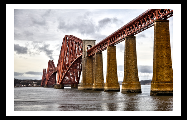 forth rail bridge shot
